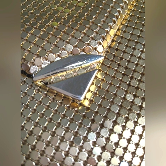 Mesh Gold Purse Vintage - Picture 2 of 12